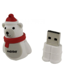 USB  16GB  Smart Buy Wild series  Белый Медведь