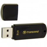 USB  8GB  Transcend  JetFlash 350  чёрный