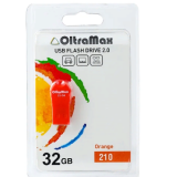USB  32GB  OltraMax  210  оранжевый