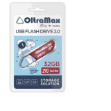 USB  32GB  OltraMax  290  темно красный
