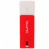 USB  32GB  Qumo  Click  алый