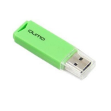 USB  32GB  Qumo  Tropic  зелёный