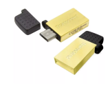USB  16GB  Transcend  JetFlash 380  золото  (USB+microUSB)  for Android smartphones