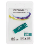 USB  32GB  Exployd  560  зелёный