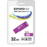 USB  32GB  Exployd  560  фиолетовый