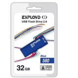 USB  32GB  Exployd  580  синий