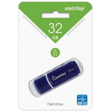 USB  32GB  Smart Buy  Glossy  синий