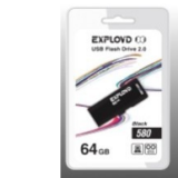 USB  64GB  Exployd  580 чёрный