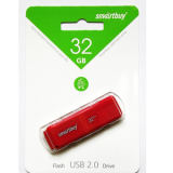 USB  32GB  Smart Buy  Unit  красный