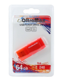 USB  64GB  OltraMax  240  красный