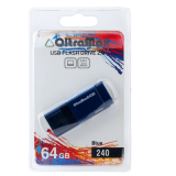 USB  64GB  OltraMax  240  синий