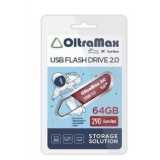 USB  64GB  OltraMax  290  темно красный