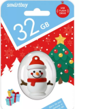 USB  32GB  Smart Buy Wild series  Снеговик  Snow Paul