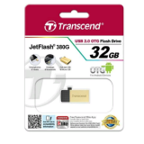 USB  64GB  Transcend  JetFlash 380  золото  (USB+microUSB)  for Android smartphones