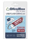 USB  128GB  OltraMax  290  темно красный