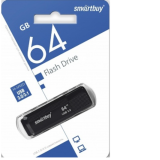 USB  64GB  Smart Buy  Click  чёрный