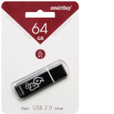 USB  64GB  Smart Buy  Glossy  чёрный