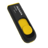 USB 3.0  16GB  A-Data  UV128  чёрный/жёлтый