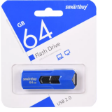 USB  64GB  Smart Buy  Stream  синий