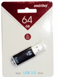 USB  64GB  Smart Buy  V-Cut  чёрный