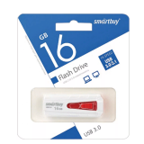 USB 3.0  16GB  Smart Buy  Iron  белый/красный