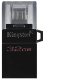 USB 3.0  32GB  Kingston  DataTraveler  microDuo3 G2  (USB 3.0/3.2 + microUSB)  чёрный