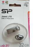 USB 3.0  32GB  Silicon Power  Jewel J10  серебро