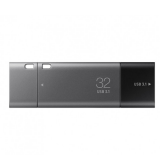 USB 3.1  32GB  Samsung  Duo Plus  USB Type A + USB Type C  серый
