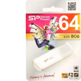 USB 3.0  64GB  Silicon Power  Blaze B06  белый
