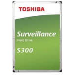 Внутренний накопитель HDD  Toshiba  6TB  S300  Surveillance Hard Drive BULK, SATA-III, 7200 RPM, 256