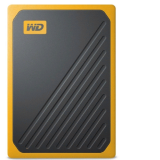 Внешний накопитель SSD  WD   500 GB  My Passport Go, жёлтый, USB 3.0