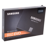 Внутренний SSD  накопитель Samsung   250GB  860 Evo, SATA-III, R/W - 540/520 MB/s, 2.5", Samsung MJX