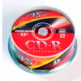 Диск CD-R 80 min 52x (Data Standard) CB-25