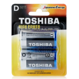 Батарейки TOSHIBA LR20 2BL 2/card (2/20/80)