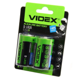 Батарейки VIDEX LR20/D 2 BLISTER CARD (12/96)
