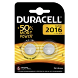Батарейки DURACELL  CR 2016  BL2  (2/20/200/29400)
