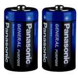 Батарейки PANASONIC  R20 Gen.Purpose (б/б) (24/288/9216)