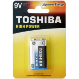Батарейка TOSHIBA 6LR61 1BL 1/card (1/12/240)