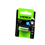 Батарейка VIDEX LR1 1BL, 1.5V (12/360)