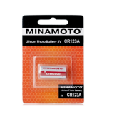 Батарейка MINAMOTO CR123 BL1 (1/10)