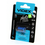 Батарейка VIDEX CR2 1BL (1/20/200)