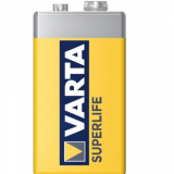 Батарейка VARTA 6F22 SUPERLIFE 9V (1бл) (10)