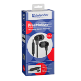 Наушники  DEFENDER FreeMotion B660 черный, SD-карта, Bluetooth, беспроводная (1/50)