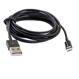 Кабель BLAST BMC-210, USB 2.0 - 8 pin Lightning, для iPhone/iPad/iPod, черный, 1 м. (1/50/500)