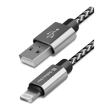 Кабель DEFENDER USB08-03LT, USB2.0, серый, LED, AM-MicroBM, 1м (1/100)