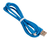 Кабель USB - Apple 8 pin HOCO X30 Star, 1.2м, круглый, 2.0A, силикон, цвет: синий