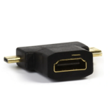 Адаптер SMART BUY HDMI F-miniHDMI M-microHDMI M (1/1000)
