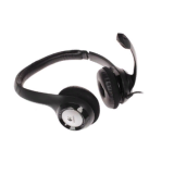 Наушники с микрофоном Logitech H390 черный/серебристый 2.4м накладные USB оголовье