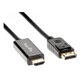 Кабель-переходник DisplayPort M-> HDMI M 1.8m Telecom <TA494> (1/150)