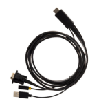 Кабель-переходник HDMI+audio+USB --> VGA_M/M 1,8м Telecom <TA675-1.8M> (1/60)